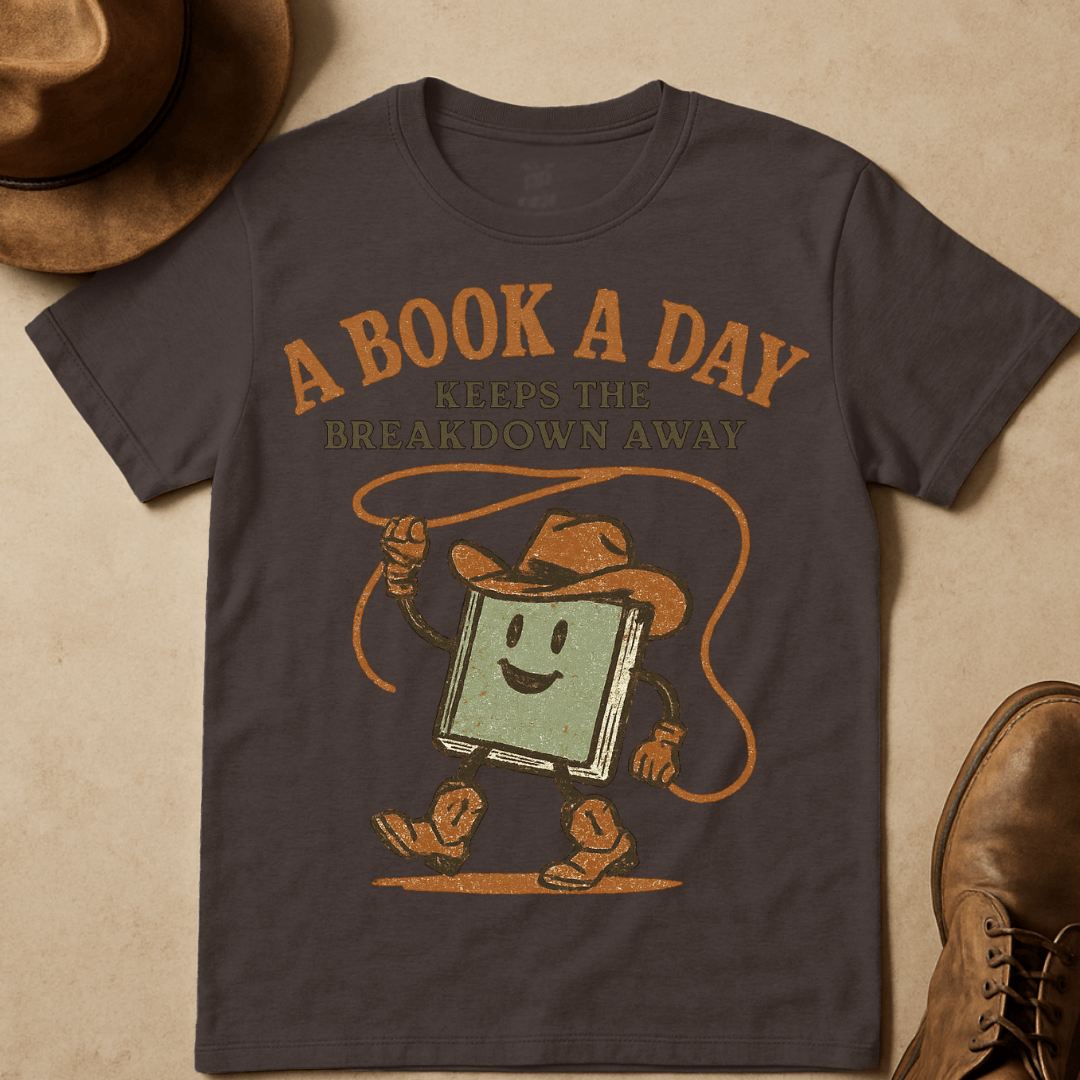 ROPING BOOK T-SHIRT