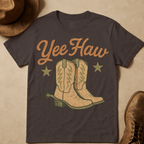 YEEHAW VINTAGE BOOTS T-SHIRT
