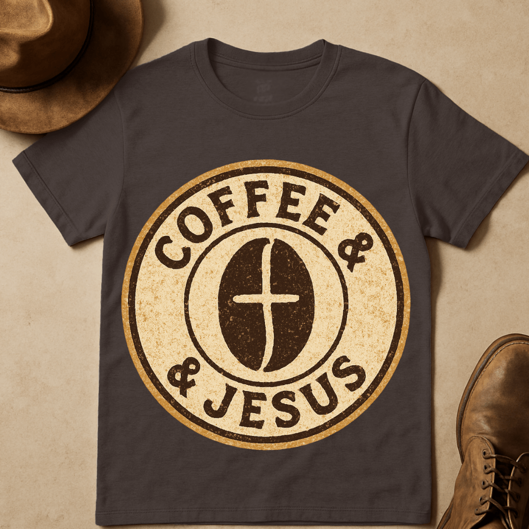 COFFEE BEAN CROSS T-SHIRT