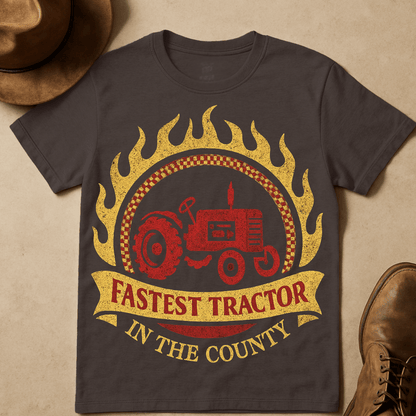 FASTEST TRACTOR COUNTY FAIR T-SHIRT