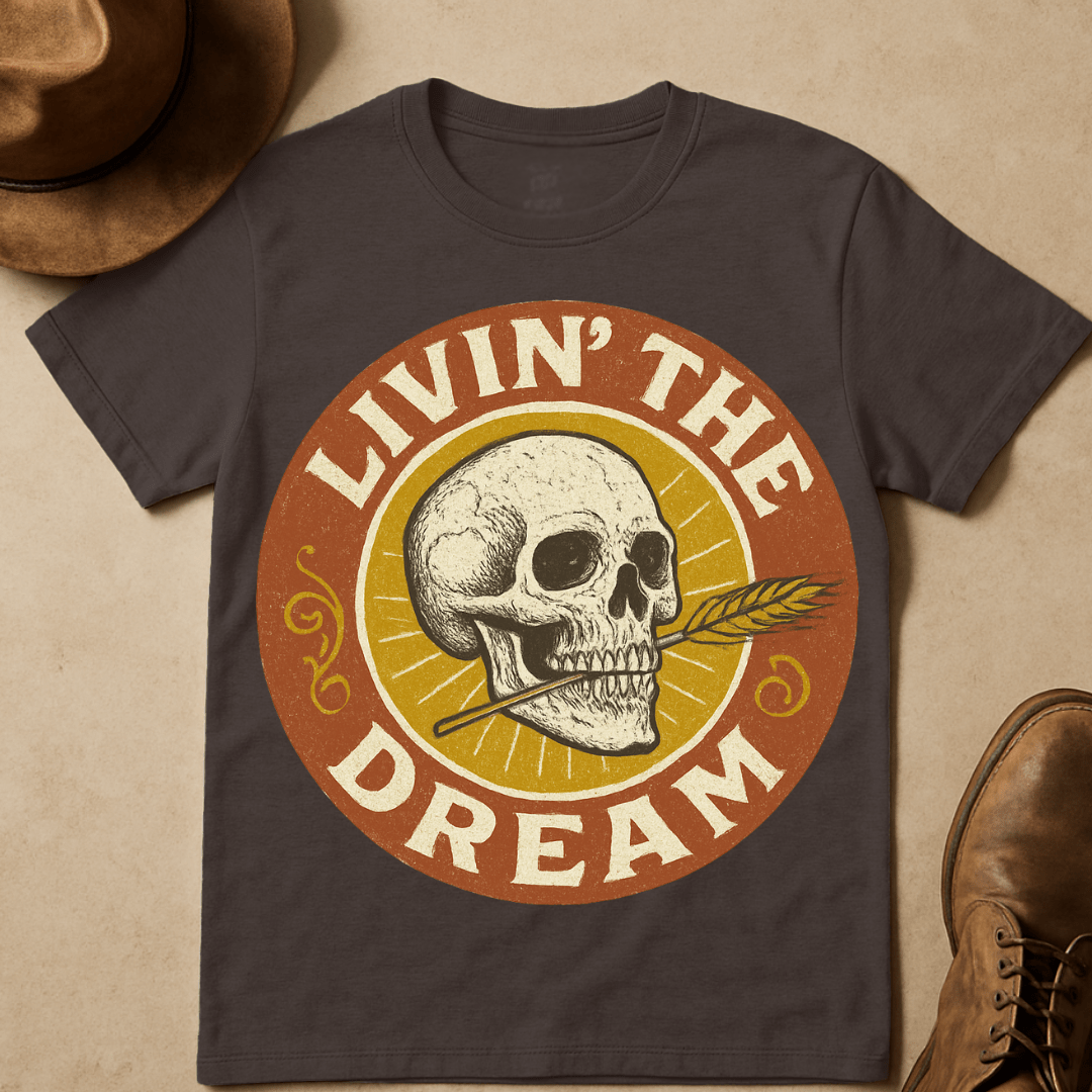 WESTERN SKULL T-SHIRT