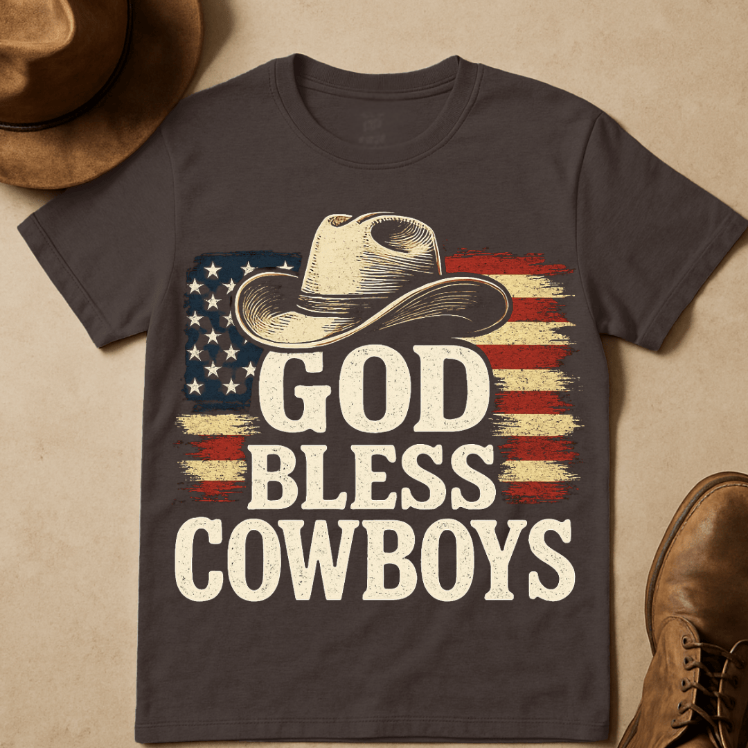 GODBLESS COWBOYS T-SHIRT
