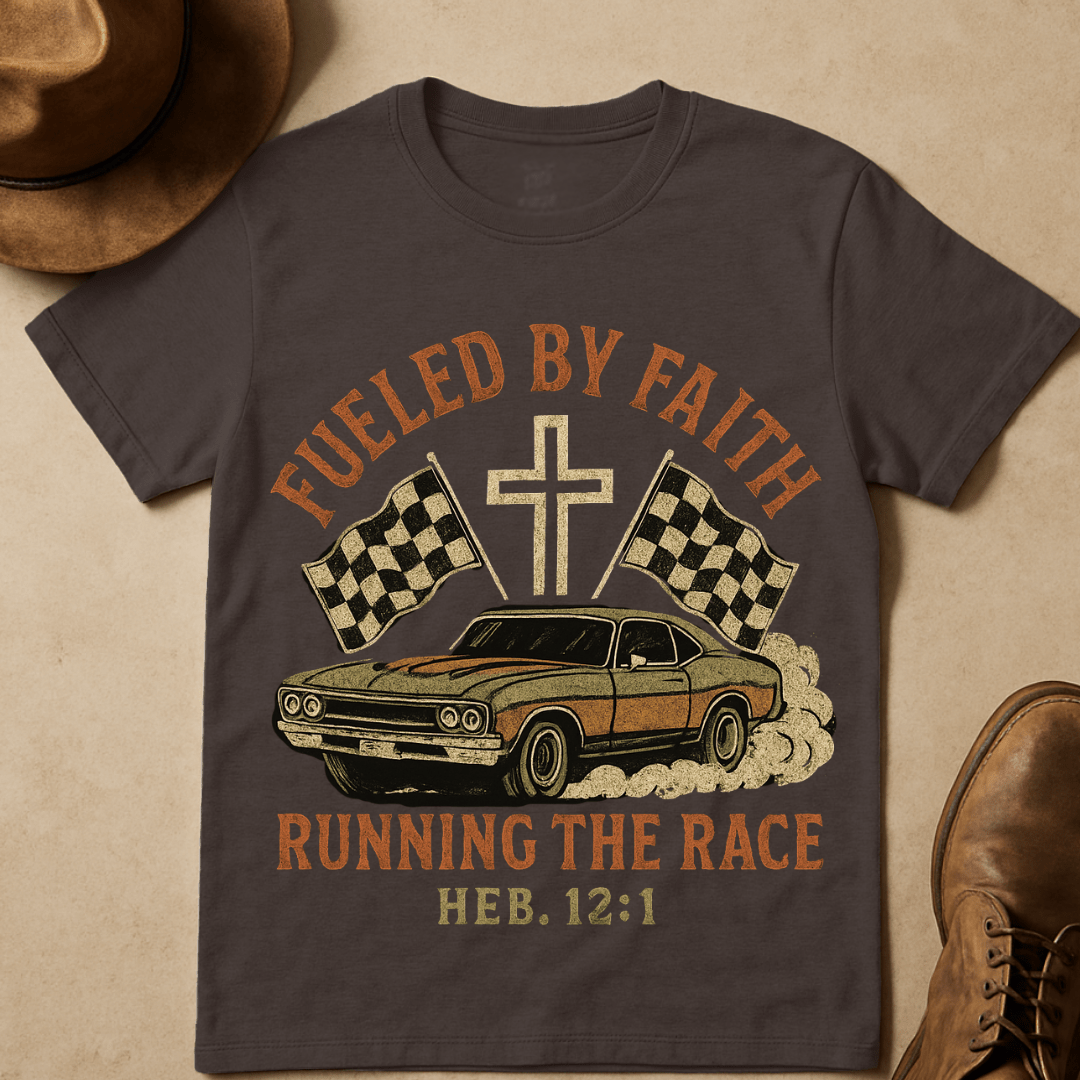 MUSCLE CAR FUELED T-SHIRT