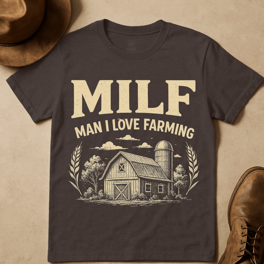 BARN FARMING T-SHIRT
