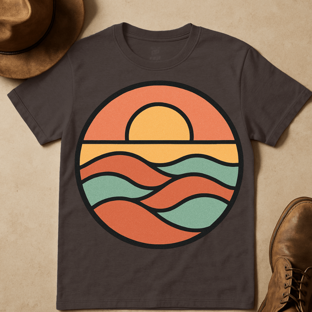GROOVY SUNSET T-SHIRT