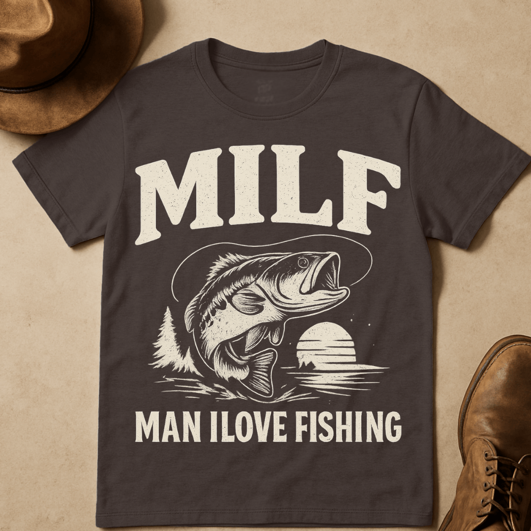 I LOVE FISHING T-SHIRT