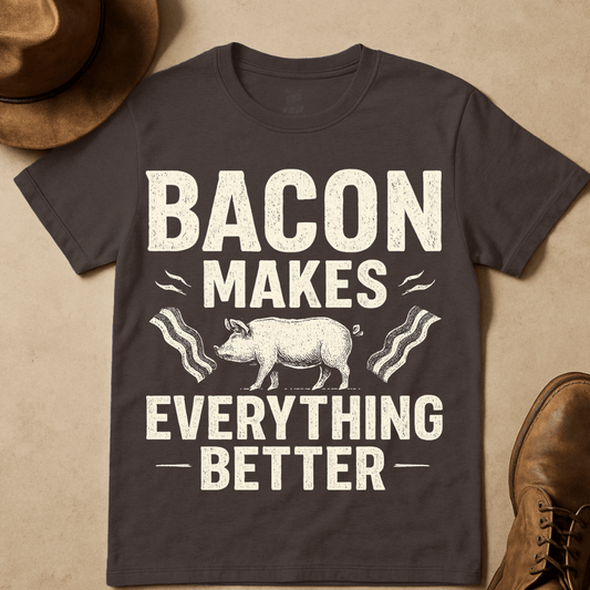 BACON MAKES EVERYTHING BETTER T-SHIRT