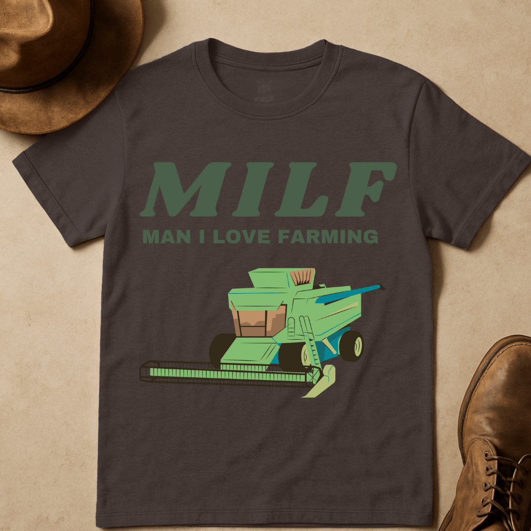 MAN I LOVE FARMING T-SHIRT