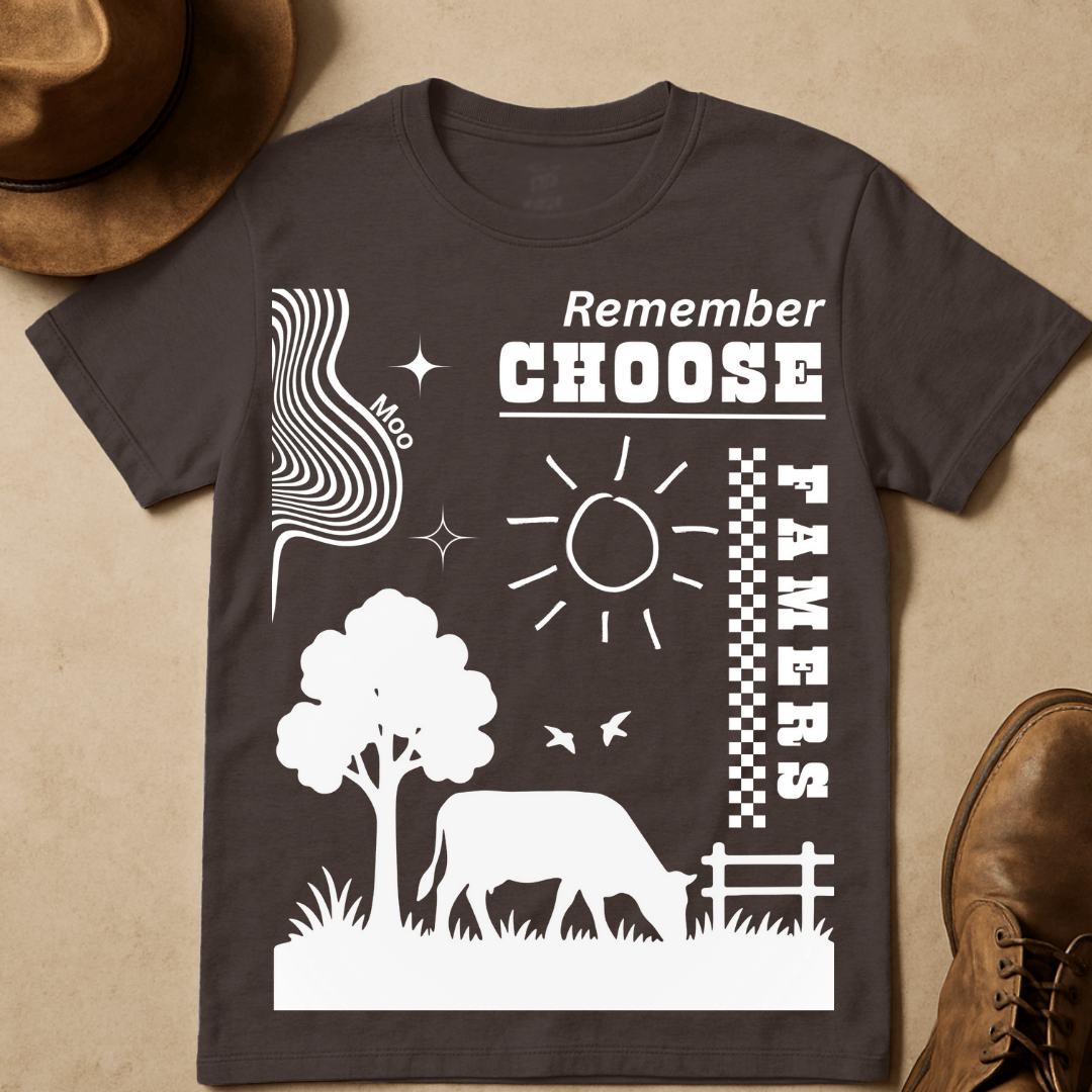 CHOOSE FARMERS T-SHIRT