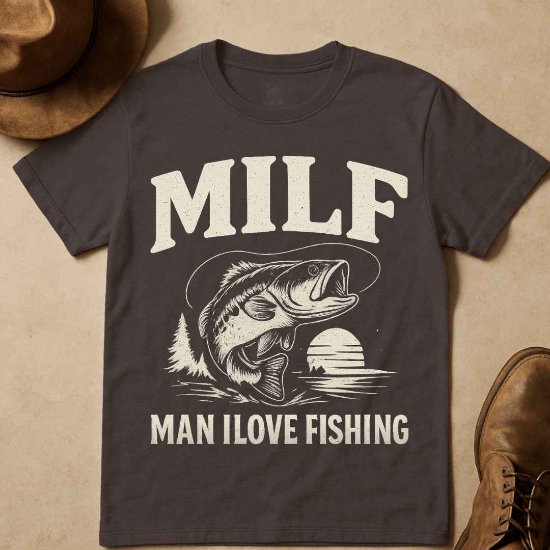 MILF FISHING T-SHIRT