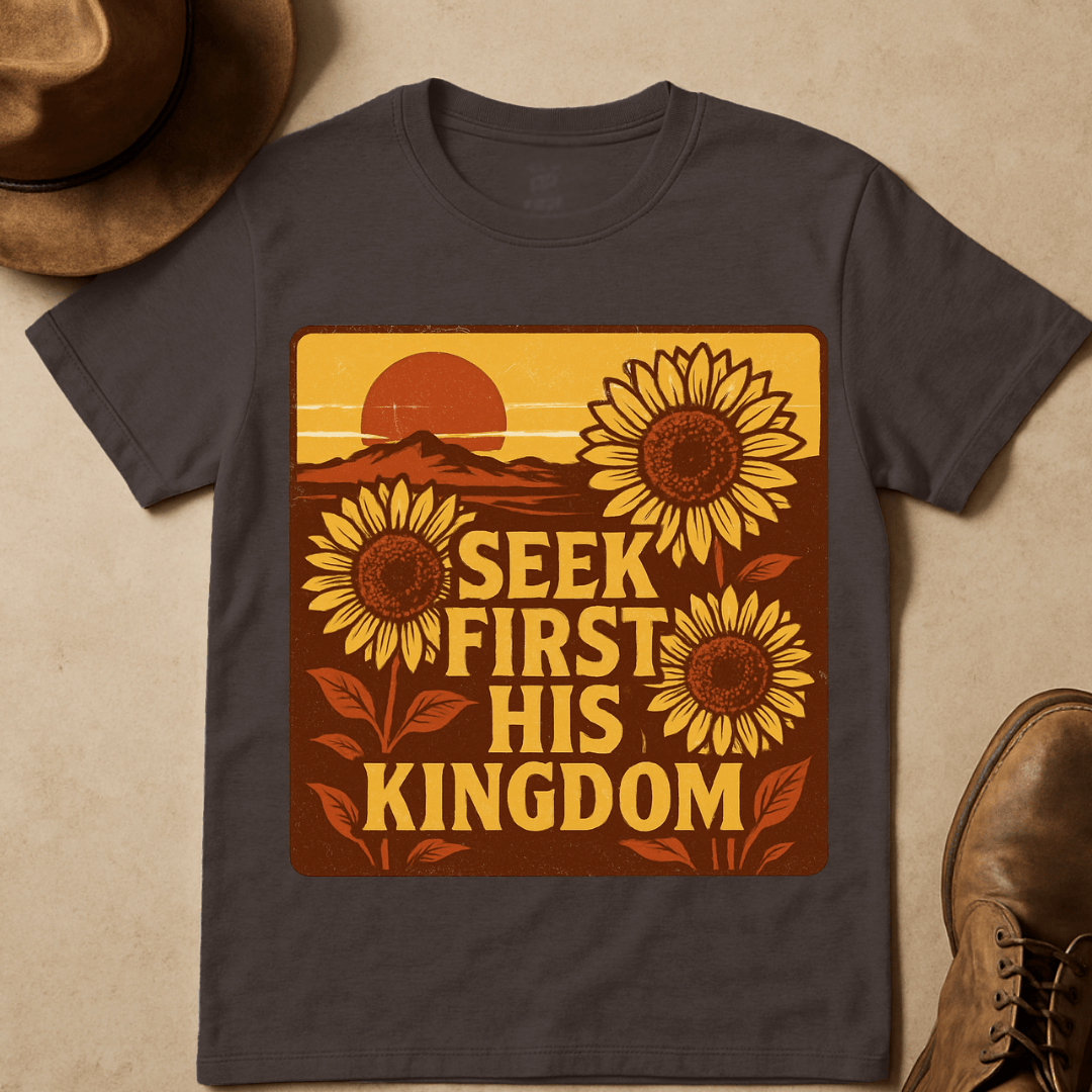 DESERT SUNFLOWER SUNSET T-SHIRT