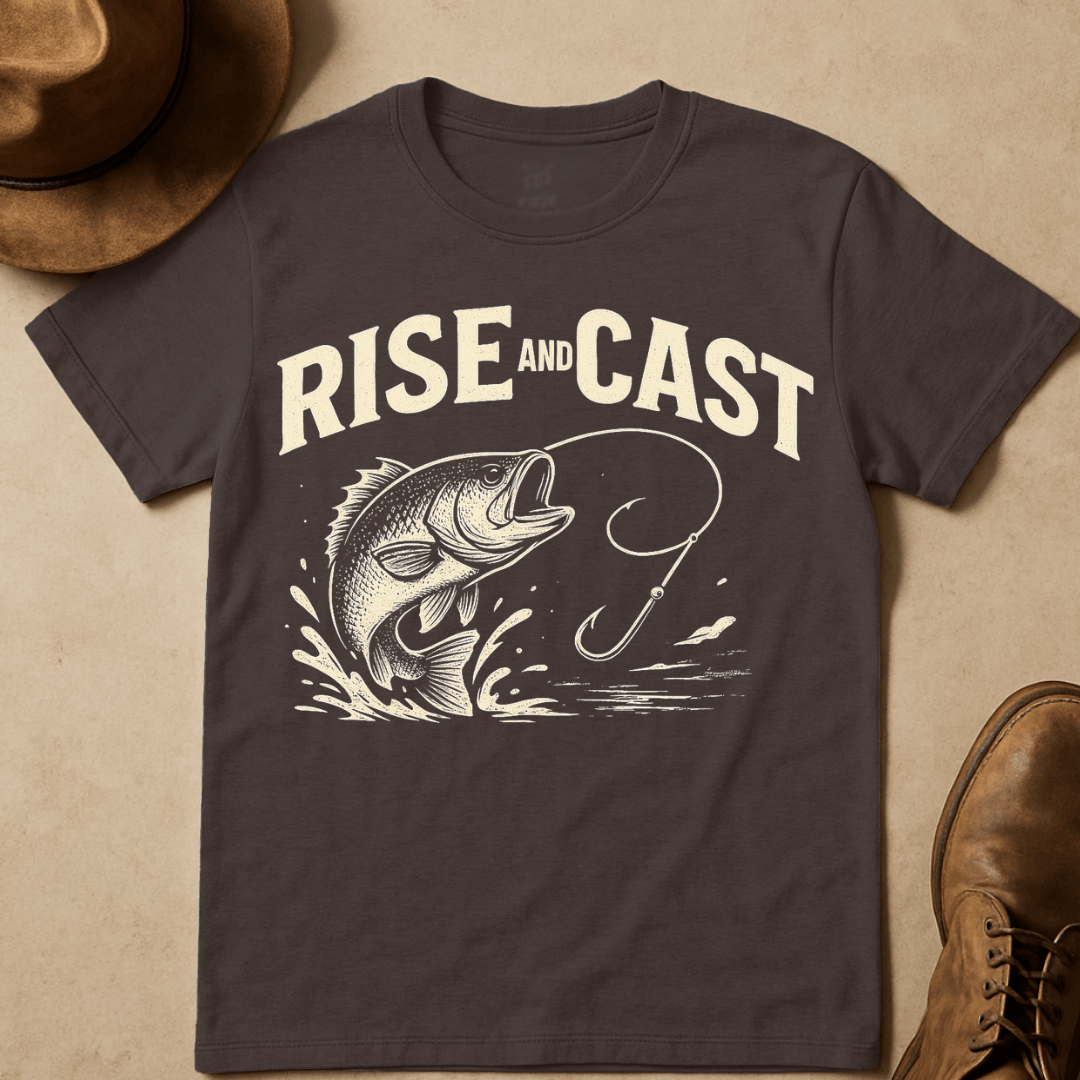 RISE AND CAST T-SHIRT