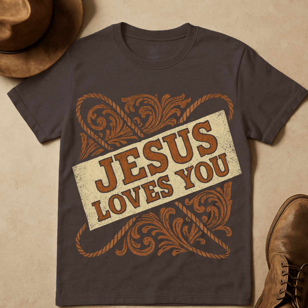 JESUS LOVES YOU T-SHIRT
