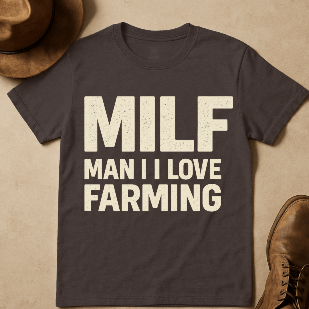 I LOVE FARMING T-SHIRT