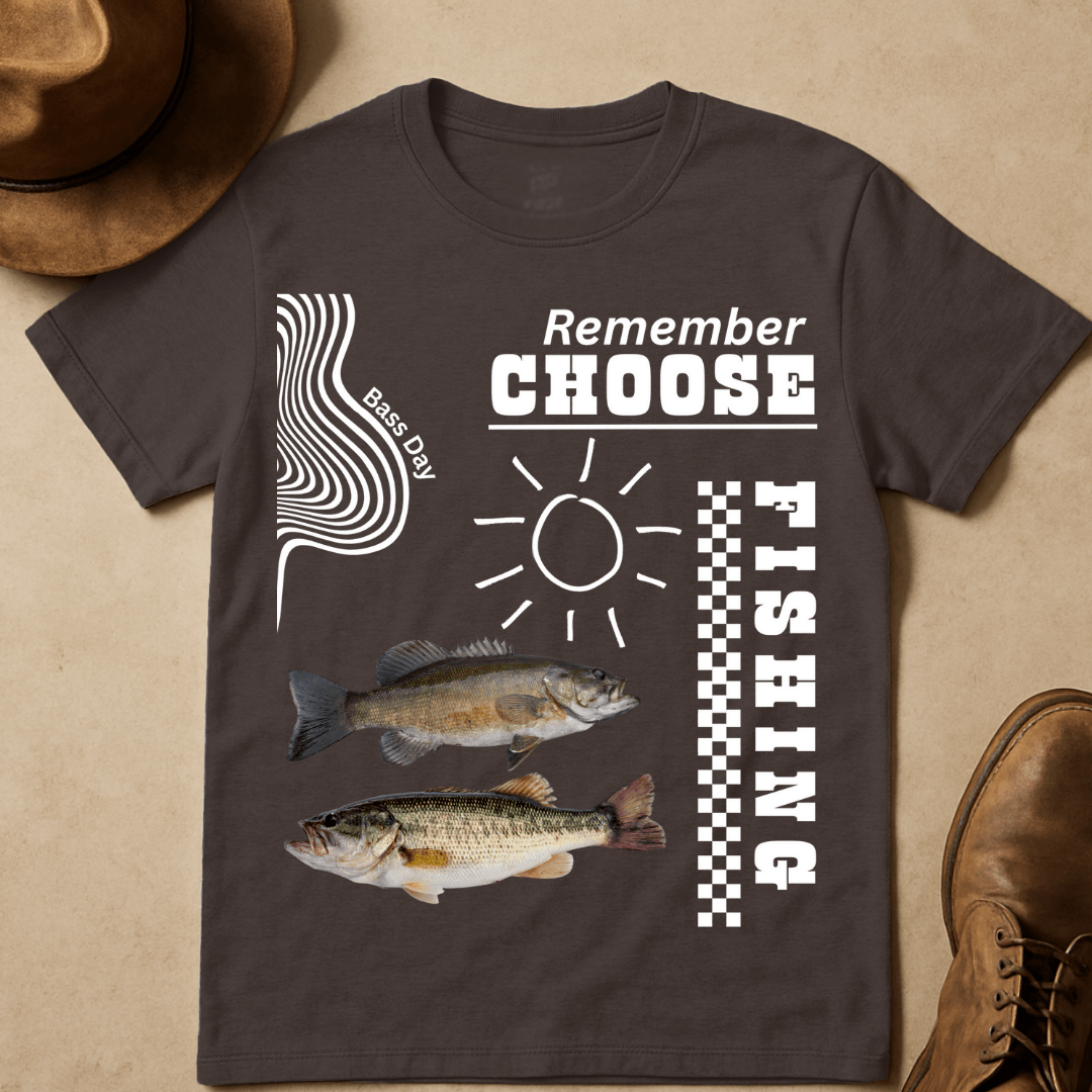 CHOOSE FISHING T-SHIRT
