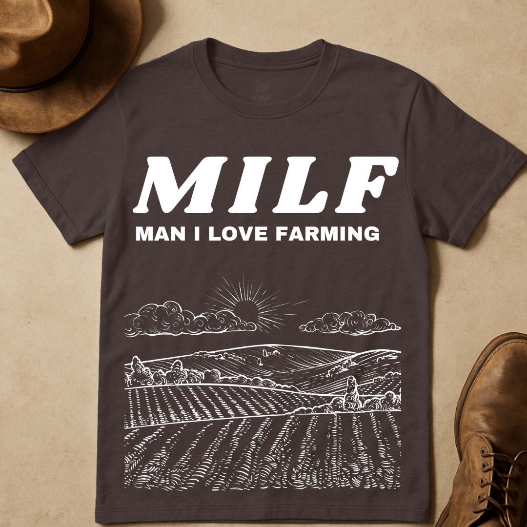 MAN I LOVE FARMING T-SHIRT