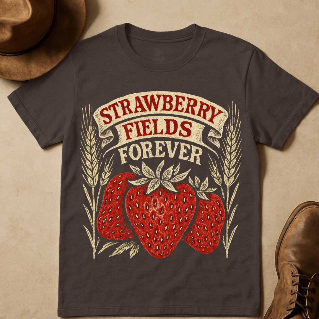 STRAWBERRY FIELDS FOREVER T-SHIRT