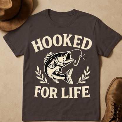 HOOKED FOR LIFE T-SHIRT