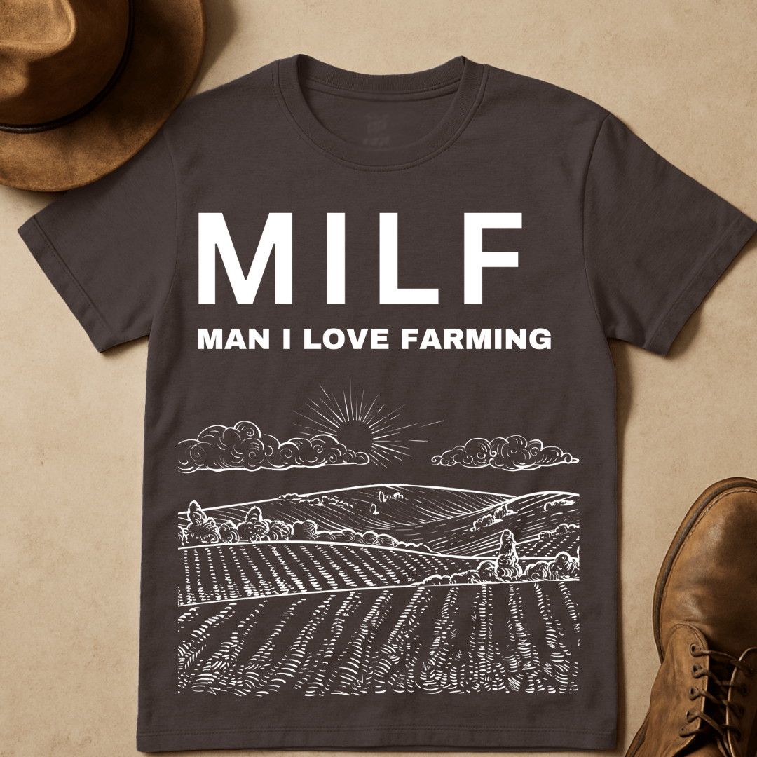 MAN I LOVE FARMING T-SHIRT
