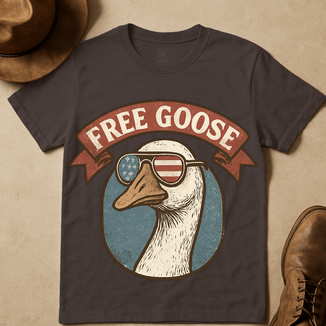 FREE GOOSE BADGE T-SHIRT