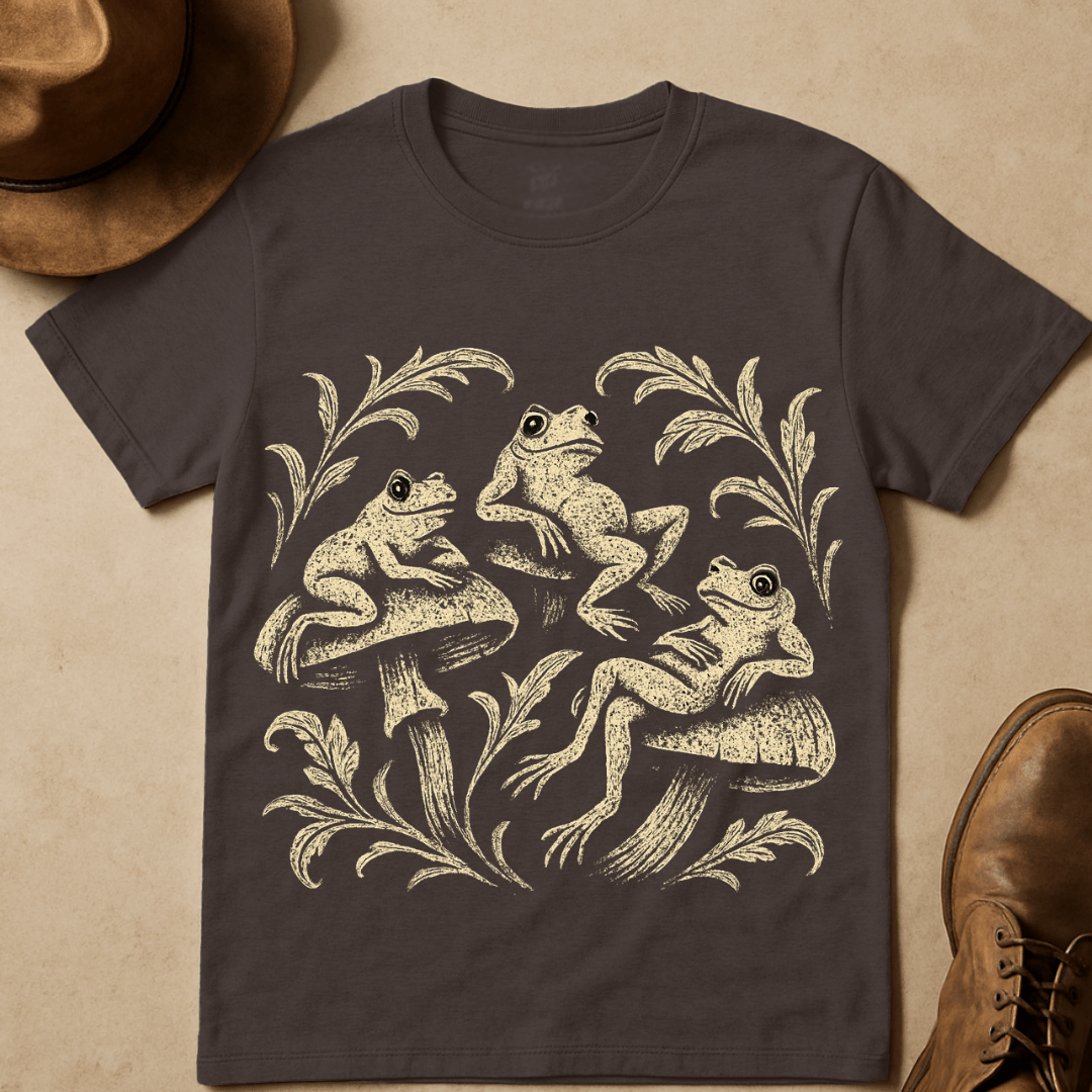 FROGS LOUNGING T-SHIRT
