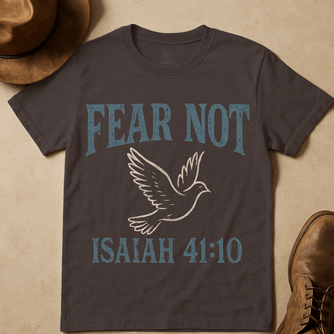 WESTERN FEAR NOT ISAIAH DOVE T-SHIRT