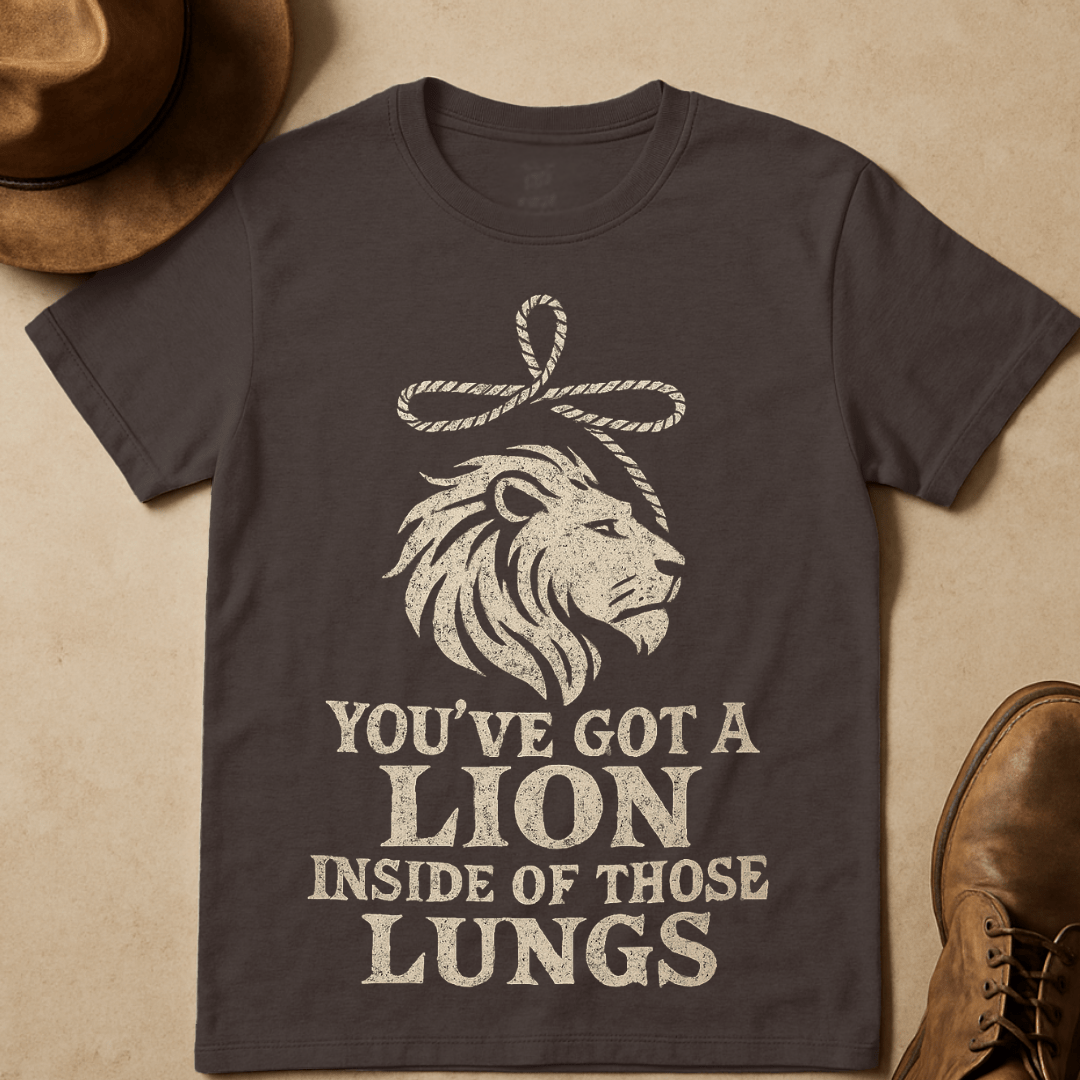 LION IN LUNGS T-SHIRT