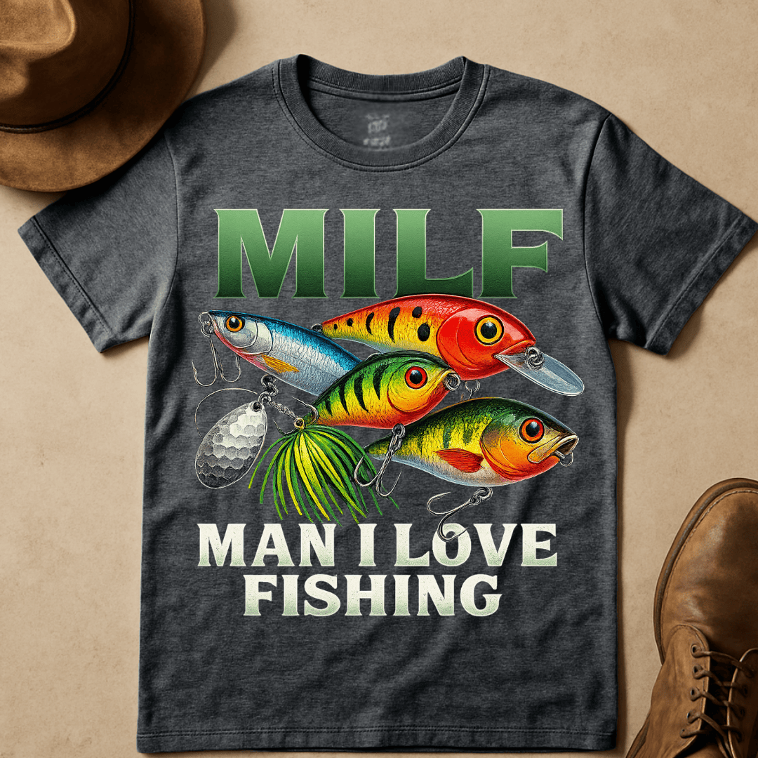 MILF CLASSIC LURES T-SHIRT