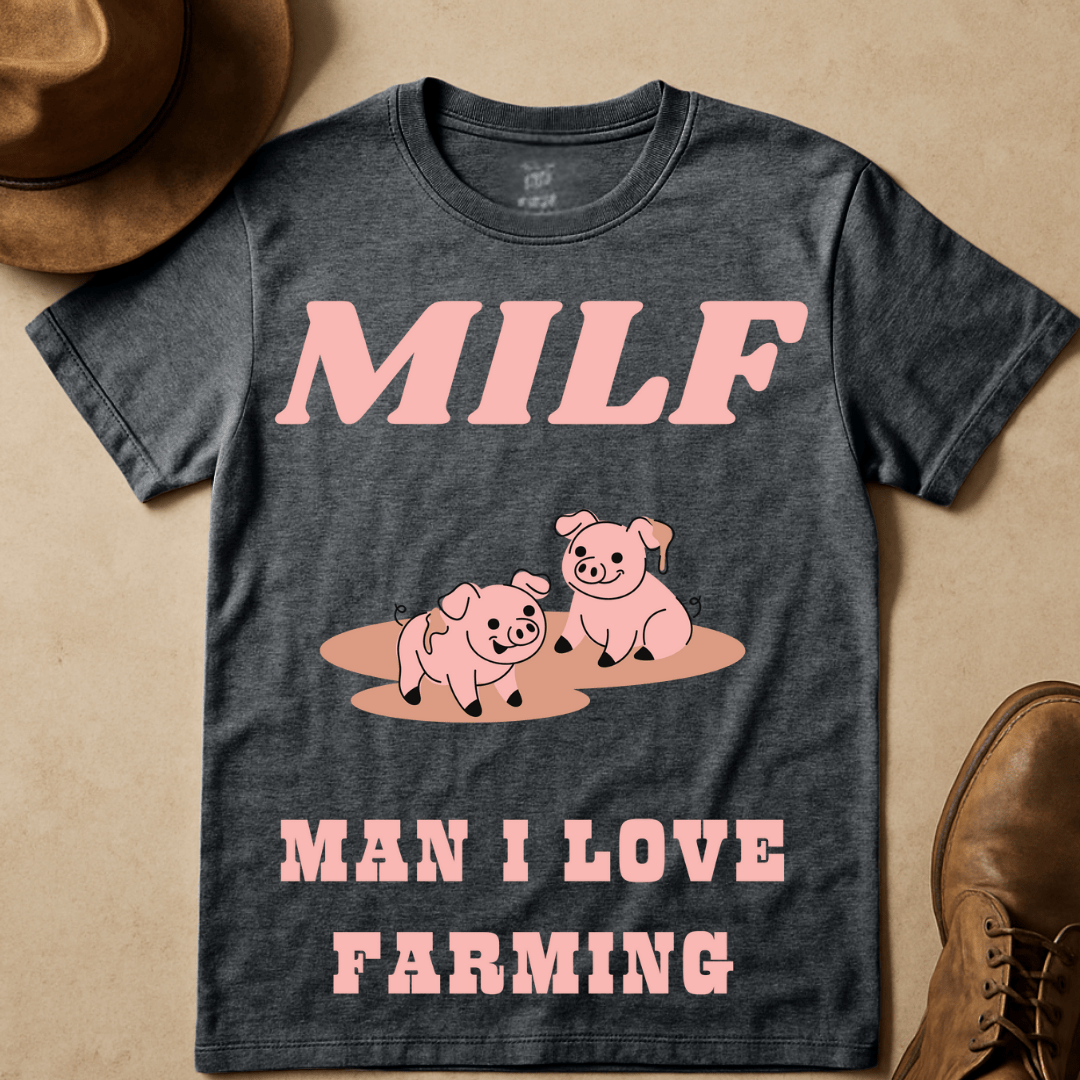MAN I LOVE FARMING T-SHIRT