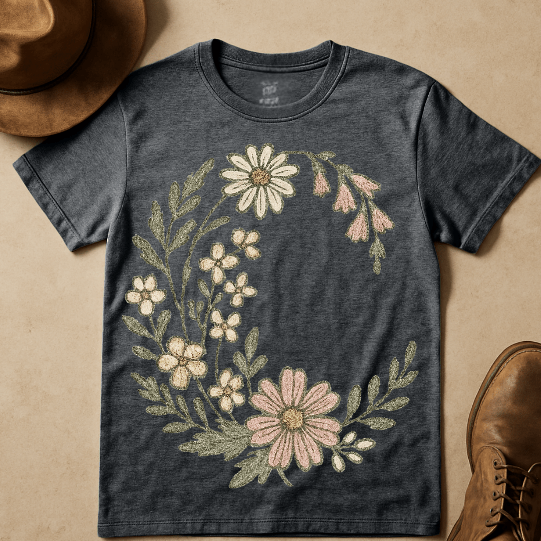 CRESENT WILDFLOWER MOON T-SHIRT