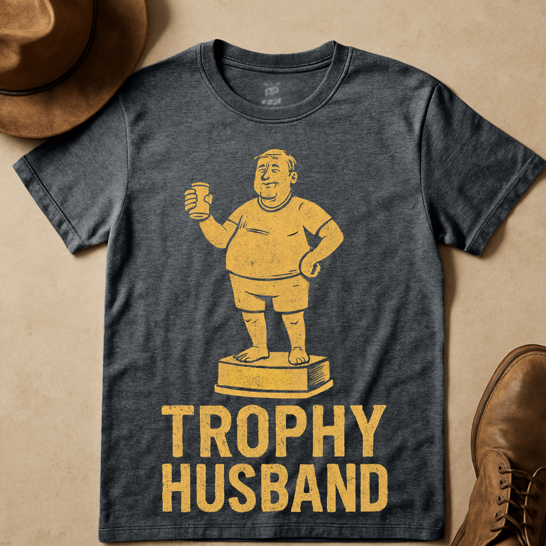 DAD BOD THROPHY HUSBAND T-SHIRT
