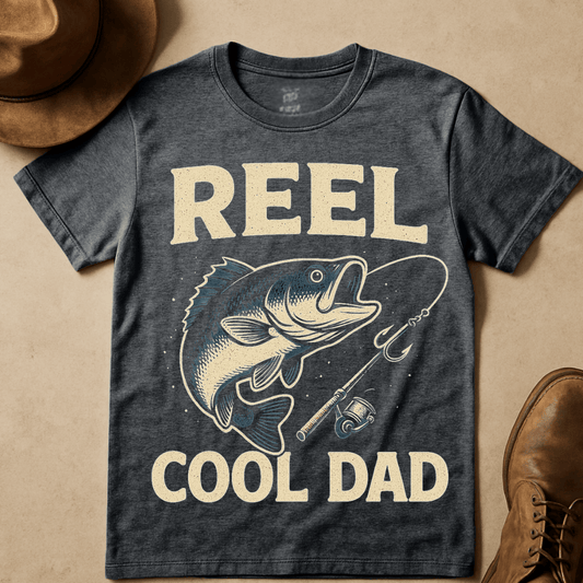 REEL COOL DAD T-SHIRT