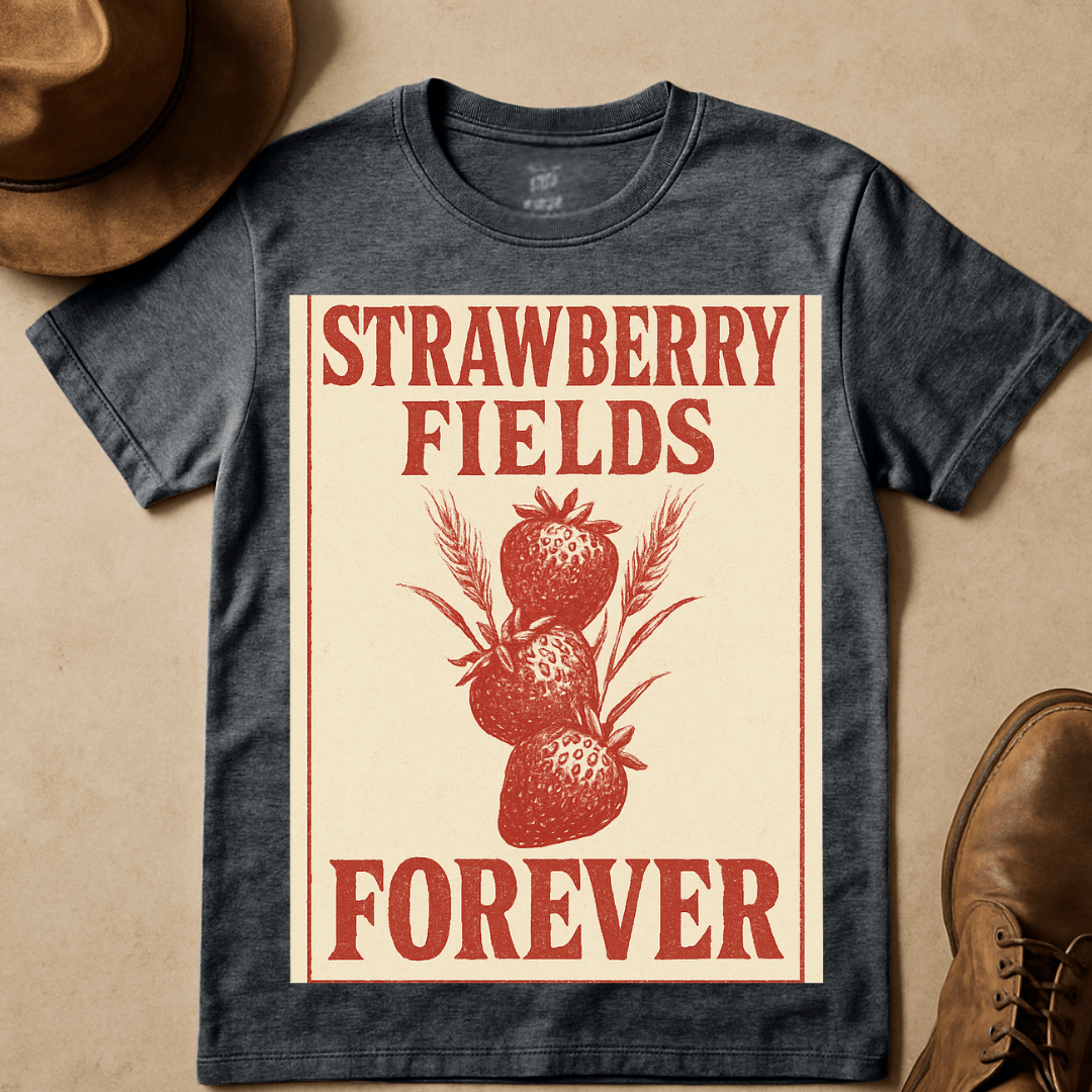 STRAWBERRY FIELDS FOREVER T-SHIRT