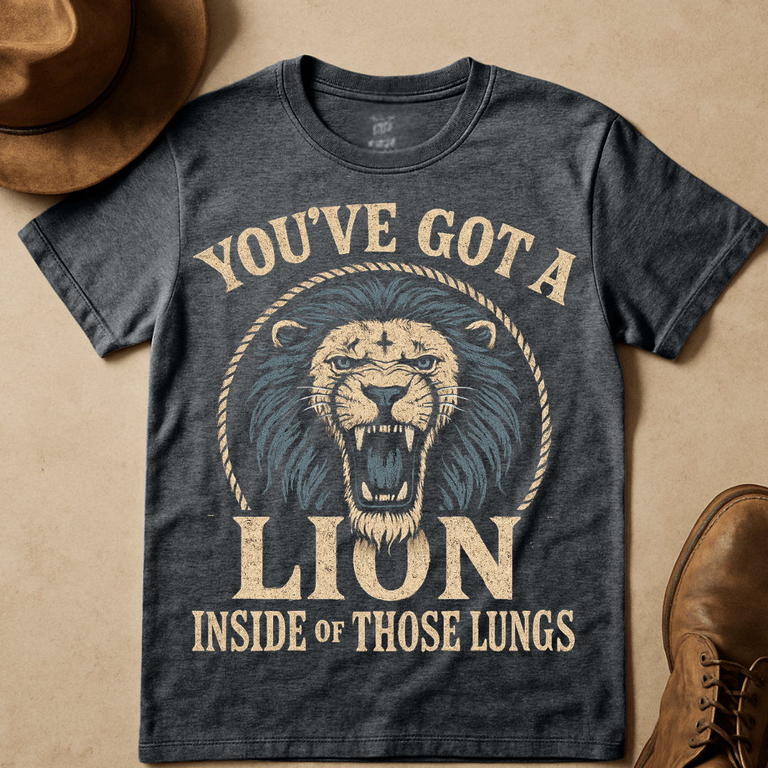 WESTERN ROARING LION T-SHIRT