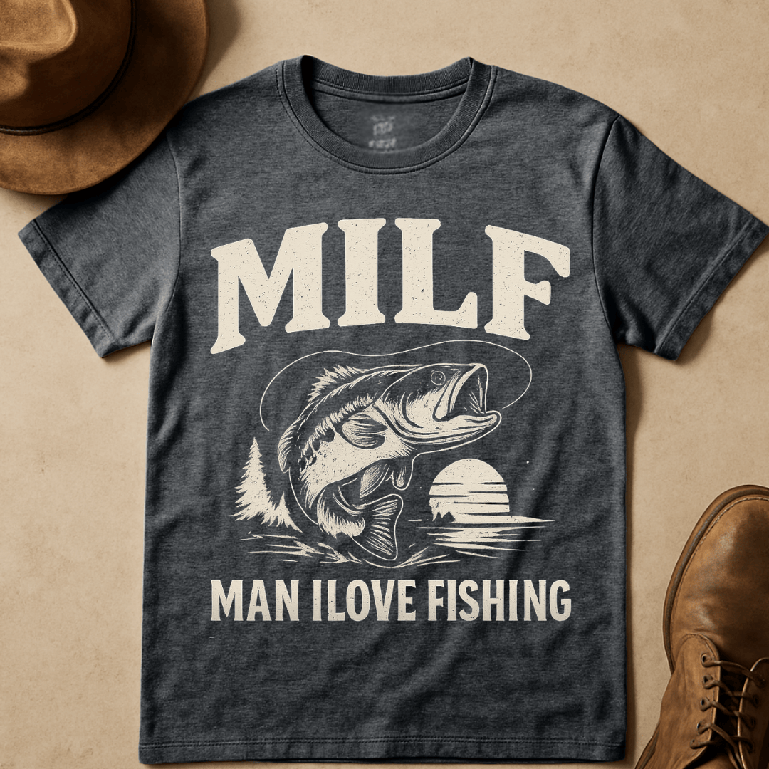 MILF FISHING T-SHIRT