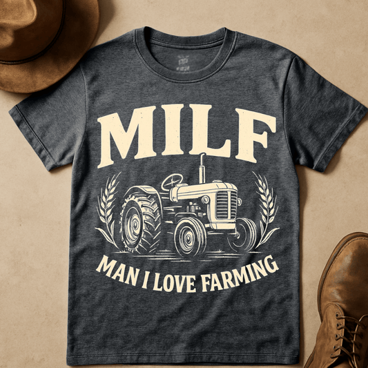 I LOVE FARMING T-SHIRT