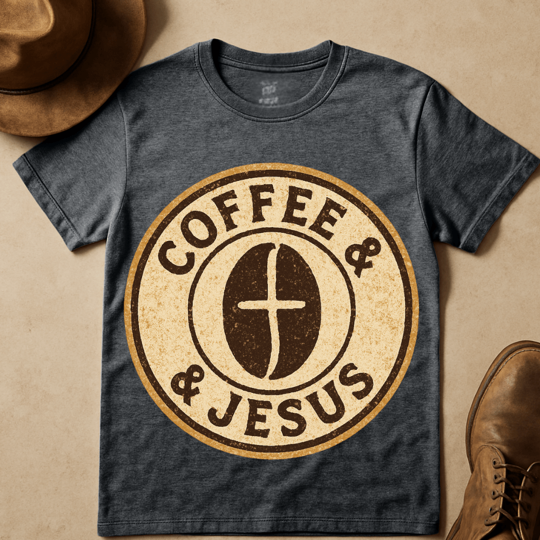 COFFEE BEAN CROSS T-SHIRT
