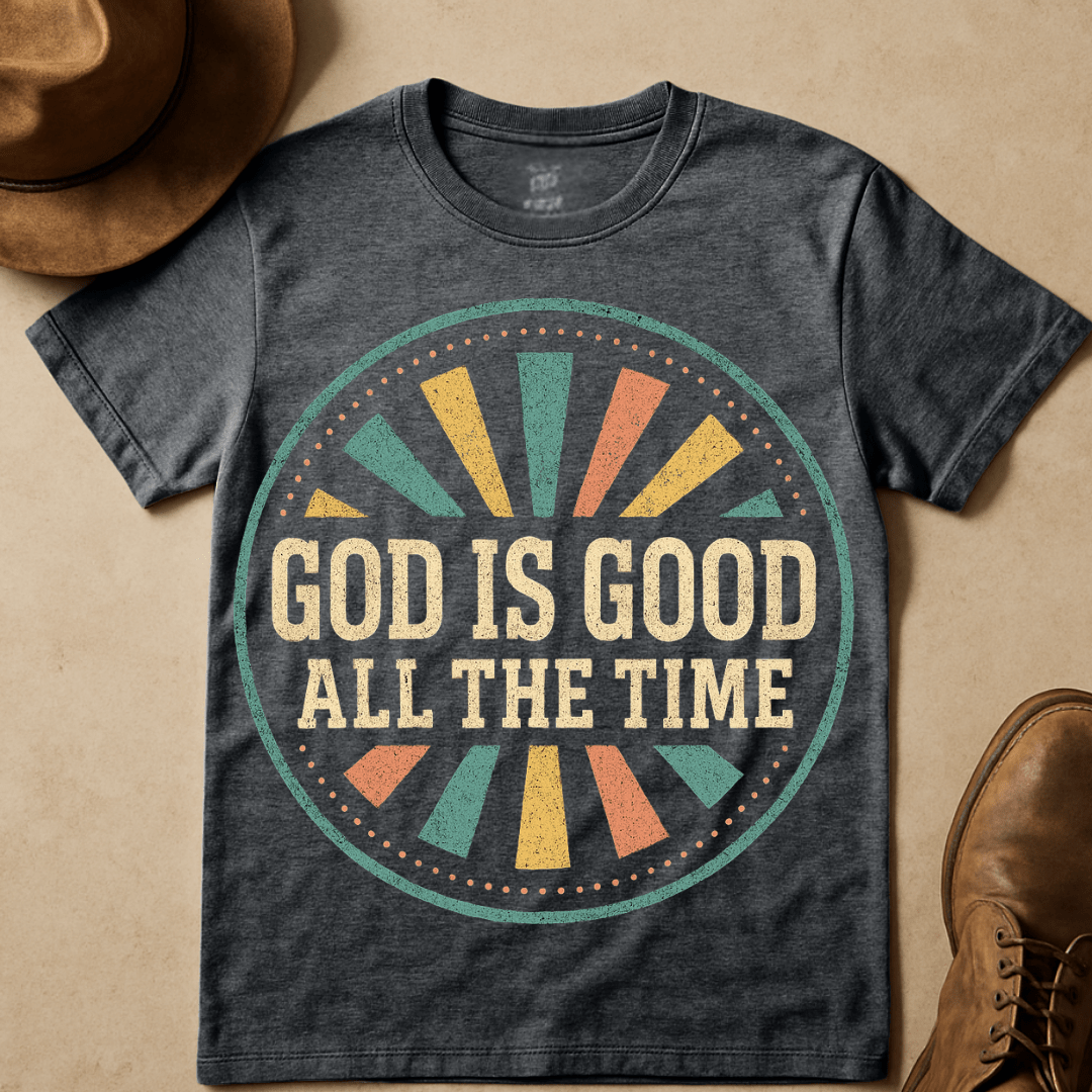 GOD IS GOOD SUNCOLORS T-SHIRT