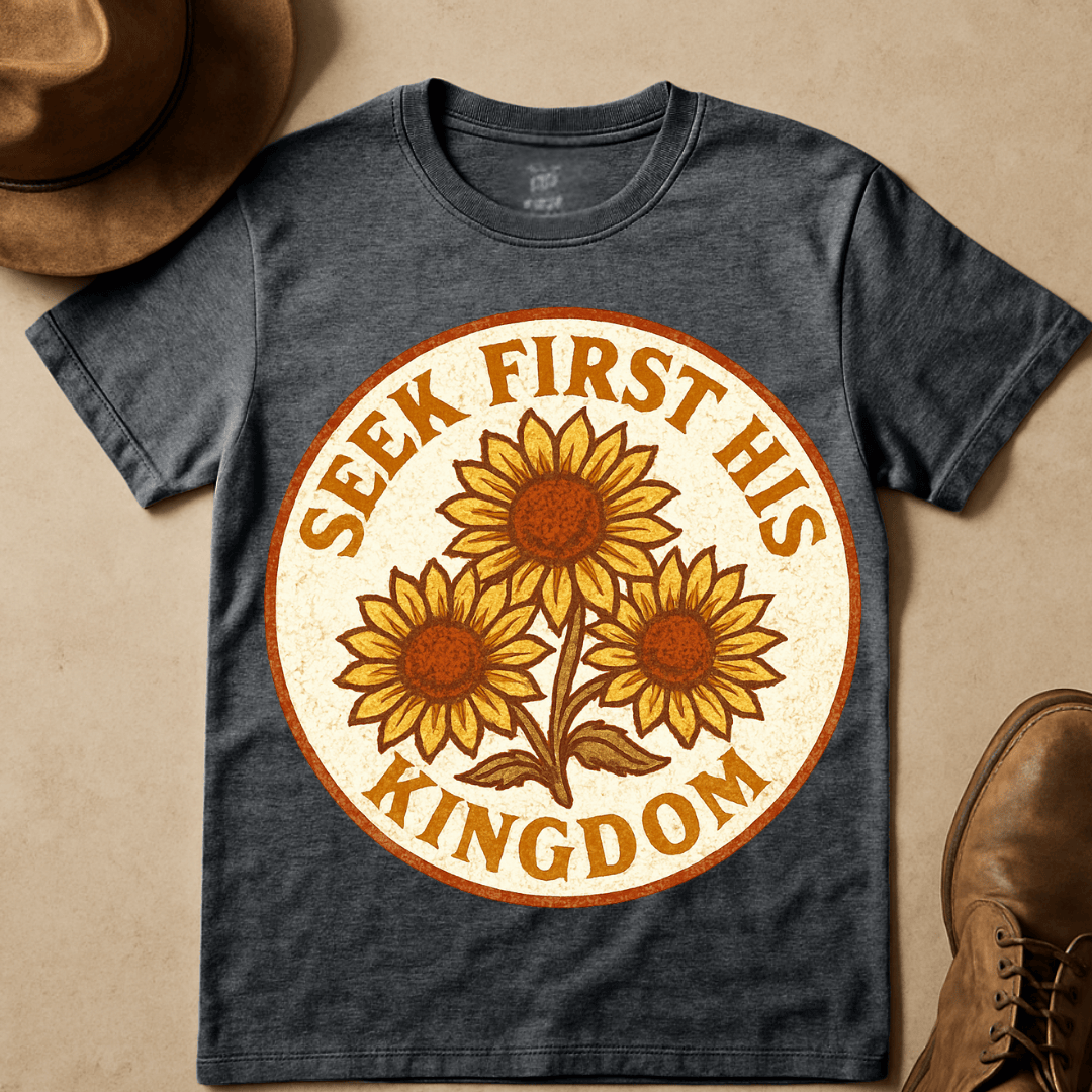 WESTERN DESERT FLOWERES T-SHIRT