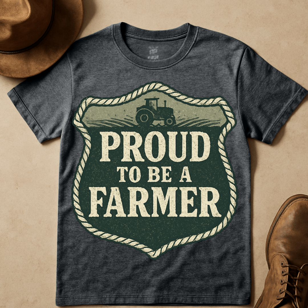 FARMER BADGE T-SHIRT