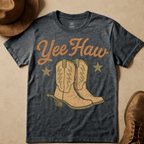 YEEHAW VINTAGE BOOTS T-SHIRT