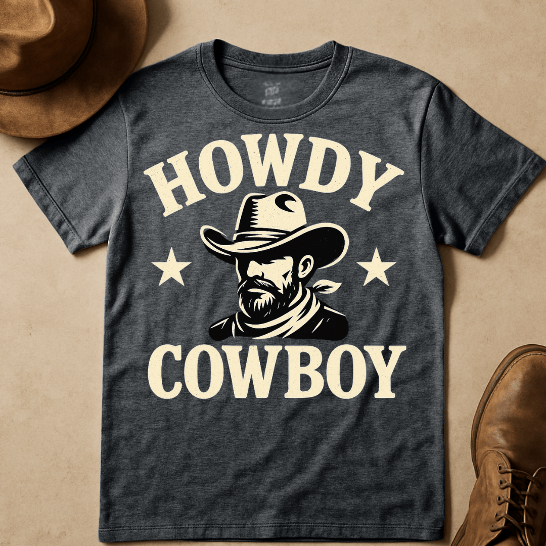 HOWDY COWBOY T-SHIRT