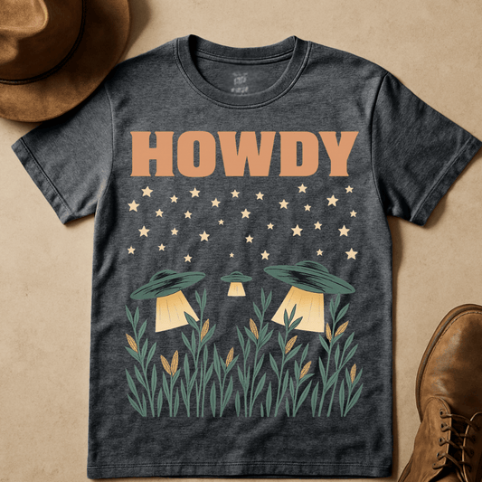 HOWDY UFO T-SHIRT