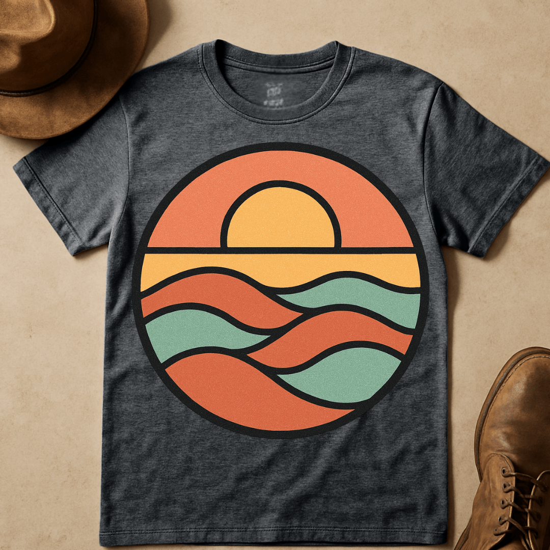 GROOVY SUNSET T-SHIRT