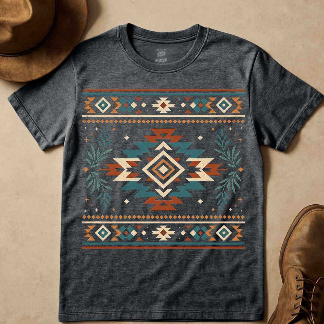 AZTEC PATTERN T-SHIRT