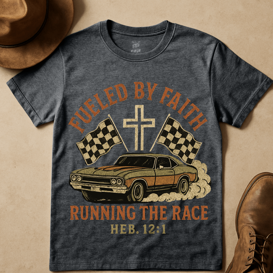 MUSCLE CAR FUELED T-SHIRT