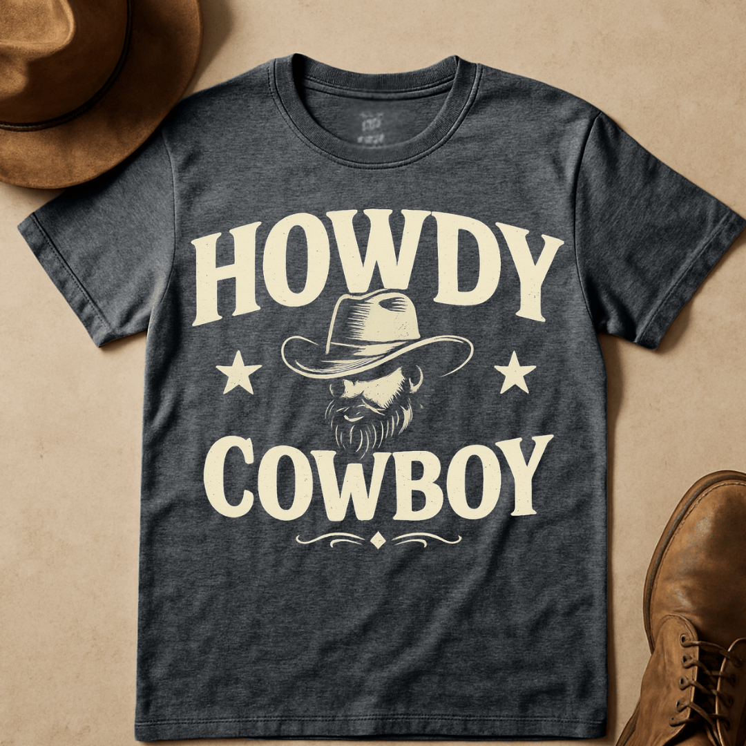 HOWDY COWBOY T-SHIRT