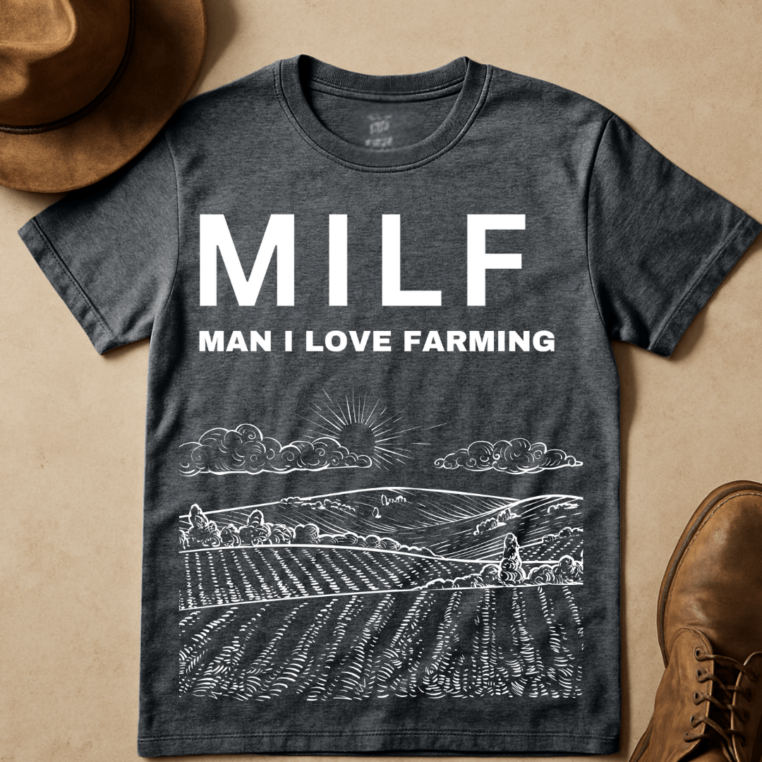 MAN I LOVE FARMING T-SHIRT