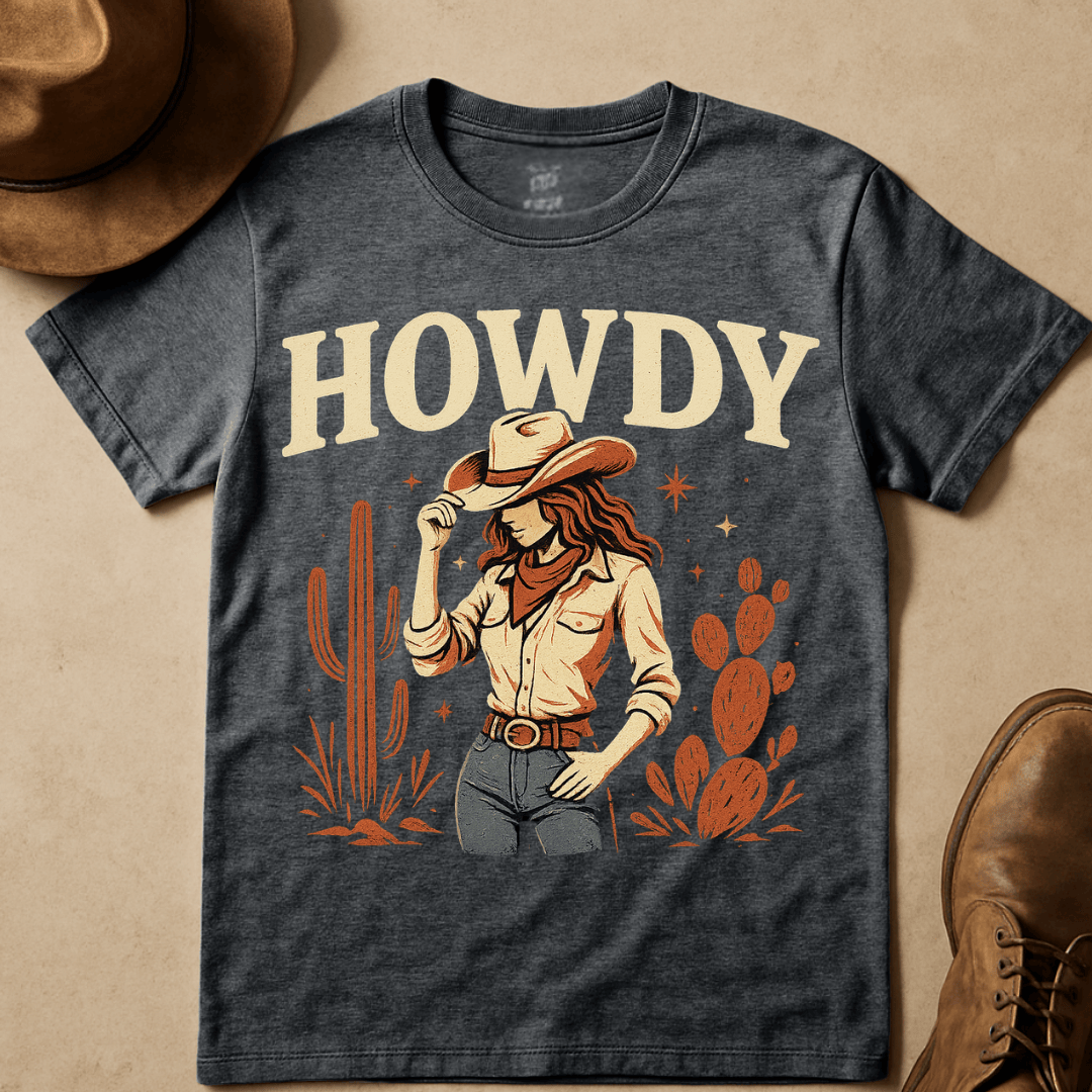 HOWDY WOMAN T-SHIRT