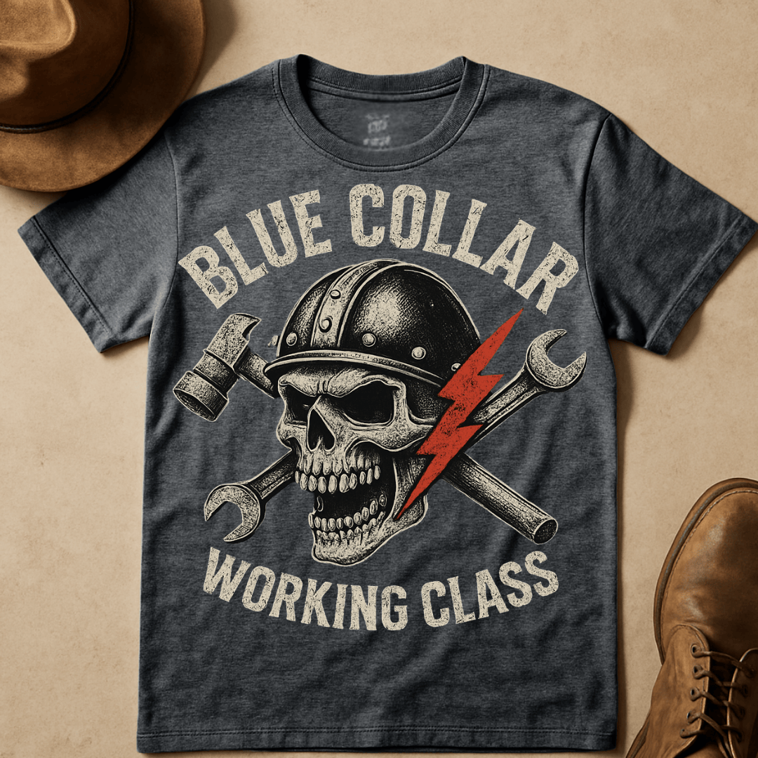 WORKING SKULL T-SHIRT